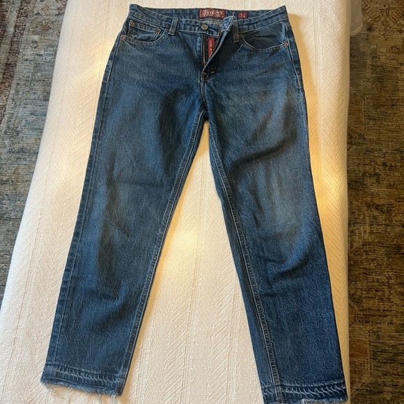Lucky Brand Blue Straight Leg Jeans - Picture 1 of 2